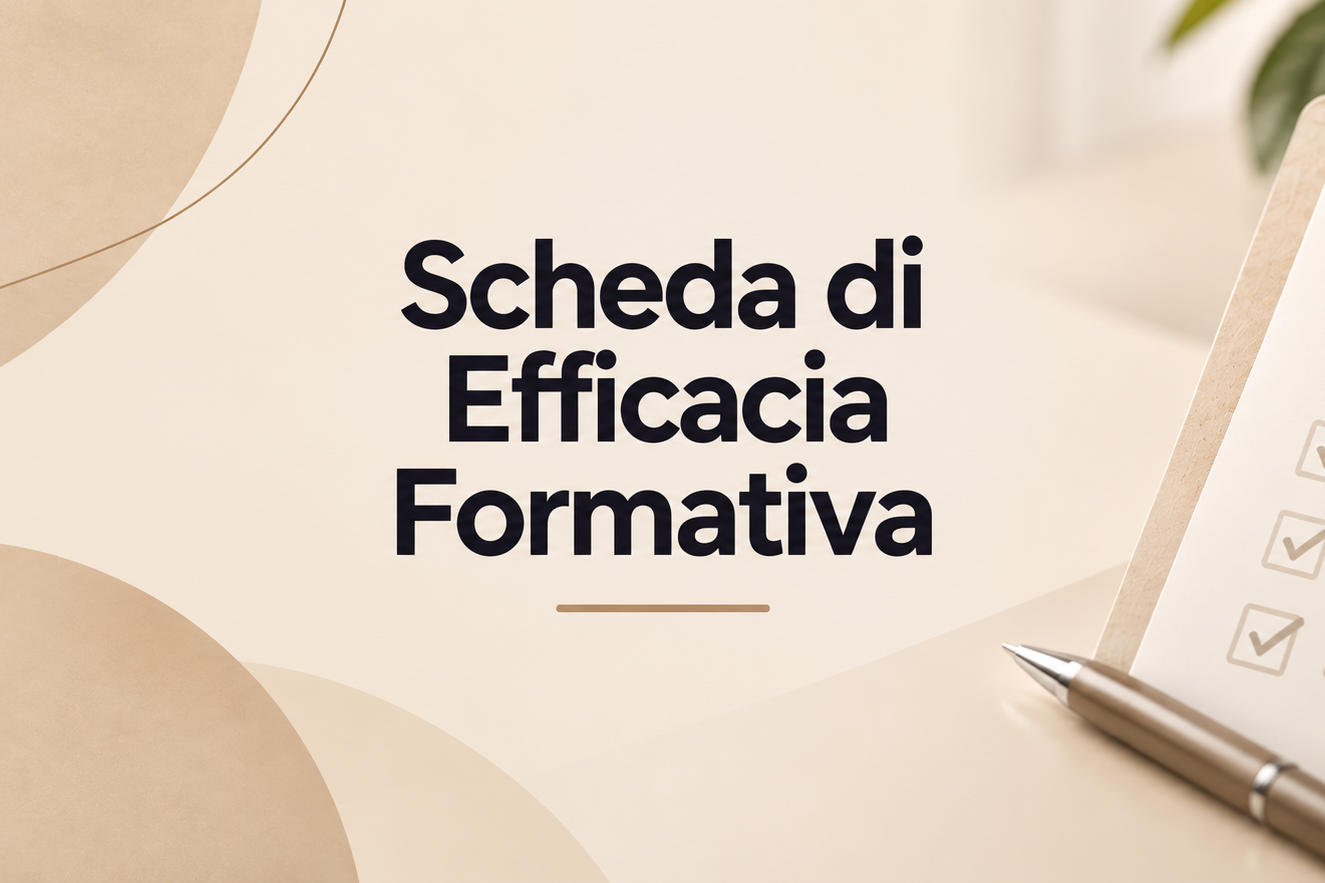 Scheda di Efficacia Formativa